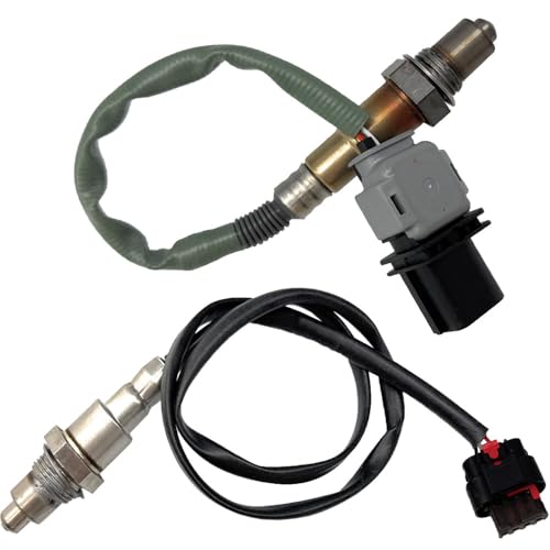 2Pcs Upstream & Downstream O2 Oxygen Sensor Fit 2016-2020 Ford Fusion 1.5L/2.0L Turbo, 2017-2019 Ford Escape 1.5L/2.0L Ecoboost, Edge, Explorer, Focus, Lincoln MKC MKZ | 234-8039 234-5172