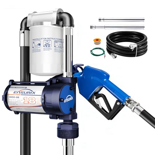 12V Fuel Transfer Pump Kit 18 GPM