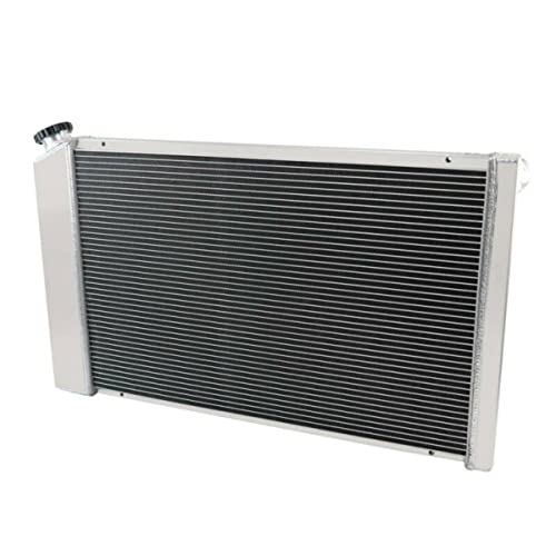 4 Row Radiator For Chevy Camaro Monte Carlo G-Body GMC 1970-1981 - size: 4 Row Radiator+CNC 1.3Bar Cap