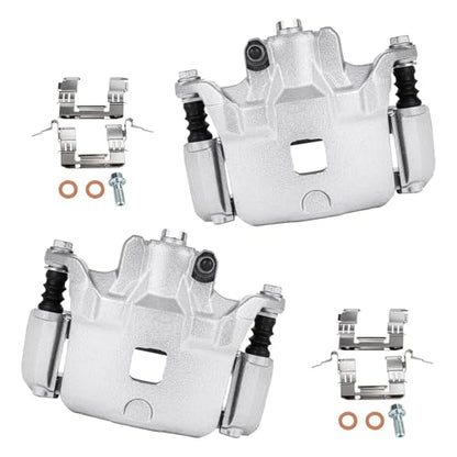 cciyu Front Left & Right Disc Brake Calipers Assembly 19B2690 19B2691 - size: Front[19B2690+19B2691]