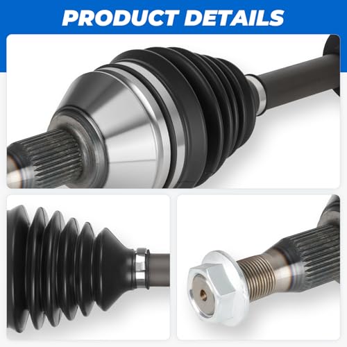 TadaMark Front Right CV Axle Shaft, Not for 06-09 Impala SS model