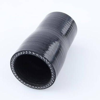 AC PERFORMANCE ID 1.5" to 1.25" Straight Silicone Hose Reducer Black - color: Black, size: ID 1.5" to 1.25" (38mm to 32mm)