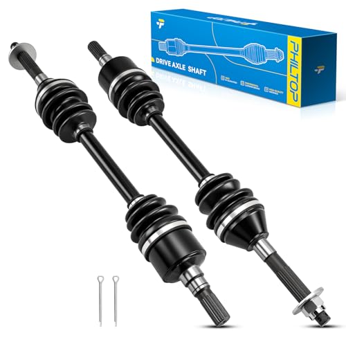 PHILTOP CV AXLE Front for Kubota RTV1140CPX 2011-2016, Kubota RTV1100 2007-2013, Kubota RTV900 2004-2007 2010-2011, 23.3in Axle Shaft - size: 23.3in