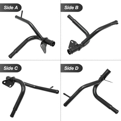 SYOWADA 1L3Z18663AB HVAC Heater Hose Pipe Assembly, Replacement for Ford E Series 150 250 F Series 150 150 Heritage 4.2L V6, Replaces 626-211 626211 SK626211 KT71