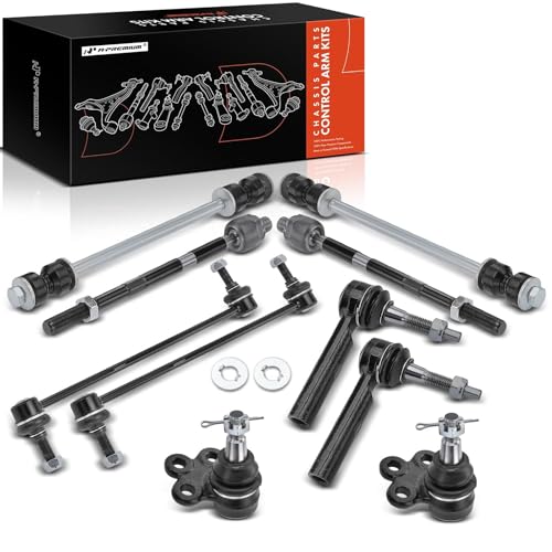 A-Premium 10Pcs Suspension Kit, Front & Rear Sway Bar Link