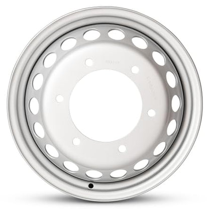 New OEM Replacement Wheel for 2010-2024 Mercedes-Benz Sprinter 3500 DRW 16x5.5 inch Aluminum Silver Fit LT215/85R16