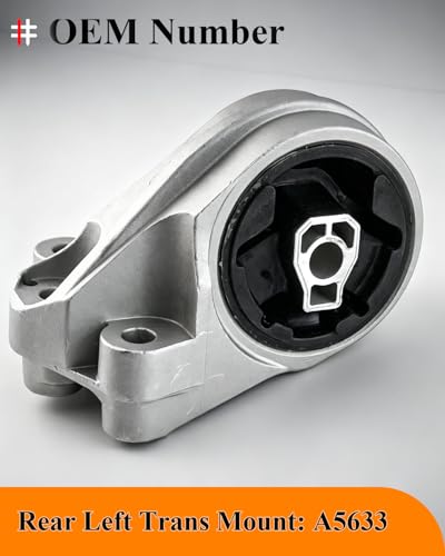 Engine Motor Mount Kit for 2010 2011 2012-2017 Captiva Equinox Terrain 2.4L - size: 2010-2017 Captiva Equinox Terrain 2.4L