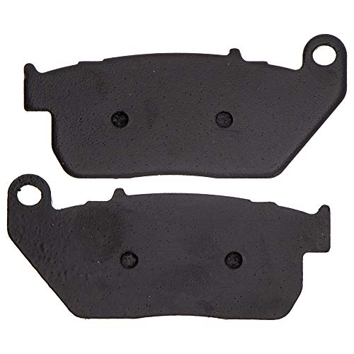 NICHE Front Brake Pad for Harley-Davidson 42831-04A Semi-Metallic 4 Pack - size: 4 Sets (4 Wheels)