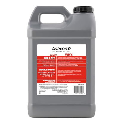 Factory Racing Oil ATF MD-3 Automatic Transmission Fluid - 2.5 Gallons