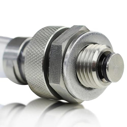 Votex - Made in USA - M16 x 1.5MM Quick Easy Valve Oil Drain Plug fits Mini, Subaru, Toyota, and More - Stainless Steel - Part Number SMQDP009 - size: M16-1.5 Valve Drain Plug