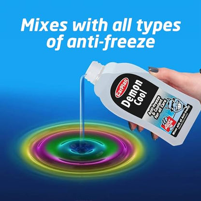 CarPlan Demon Cool 34 fl Oz (1L) - Anti-Freeze & Coolant for All Cars
