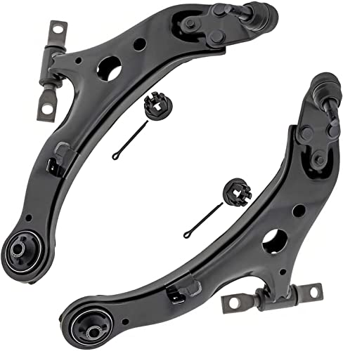 Detroit Axle - 4pc Front End Control Arms Kit for Toyota Camry Avalon - size: 4CS48168/4PC