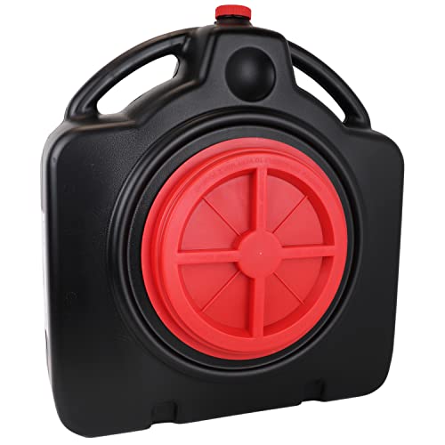 Zeeline By Milton ZE700, Oil Change Pan, With Filter Drain Screen, 15 Quart, Oil Collection Pan, Lightweight, Oil Pan with 8” Drain Opening, Pour Spout for Easy Transport