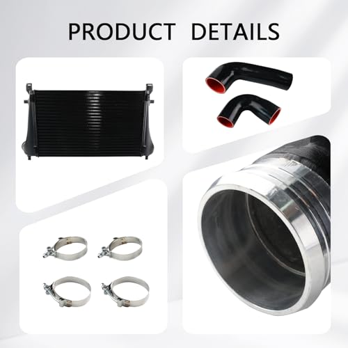 Intercooler Compatible with VW Golf GTI R MK7 MK7.5 EA888