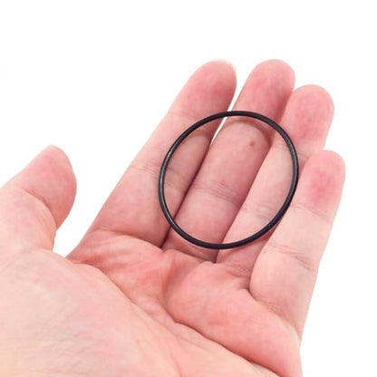 Rtrhinotuning 50mm Black Wheel Center Cap Rubber O-Rings Set 4 PCS Rubber O Ring Kit - size: OD: 50mm (Thickness: 2mm)