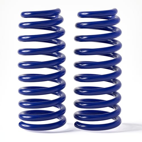 2Pcs Suspension Coil Spring Set Compatible Ford Performance Lowering Kit Front by 1.5-Inches and Rear by 2.5-Inches for 15-20 F-150 Super Cab, SuperCrew,Excluding Raptor