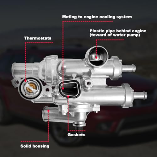 902-319 Upgrade Aluminium Engine Coolant Thermostat Housing Assembly