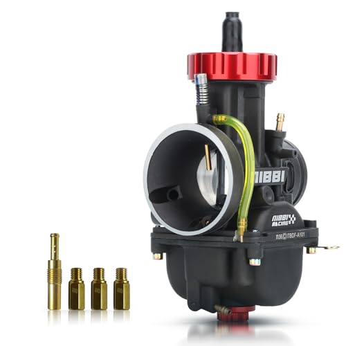 NIBBI Carburetor PWK36 fit Motorcycle Engine with 36mm Carb Jets Motorcycle Engine with Carb Jets for Dirt Bike Mini Bike Pit Bike GY6 ATV - size: PWK36MM