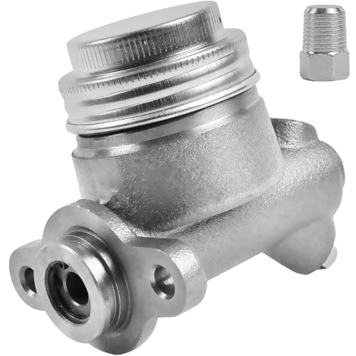 M39626 Brake Master Cylinder with Reservoir and Cap Fit for Ford and Mercury Vehicles - Mustang, Country, Custom, Falcon, Galaxie, LTD, Ranch Wagon, Ranchero, Thunderbird, Comet, Marauder OE 5472928 - size: M39626