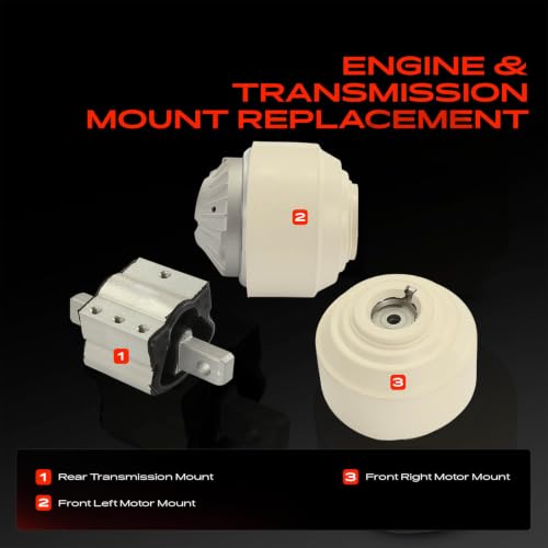 A-Premium Engine Motor Mount and Transmission Mount Kit, Set of 3