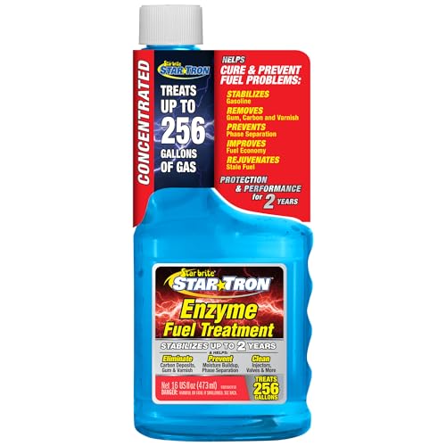STAR BRITE Star Tron Enzyme Fuel Treatment - Gasoline - style: 16 Oz Treats 256 Gallons