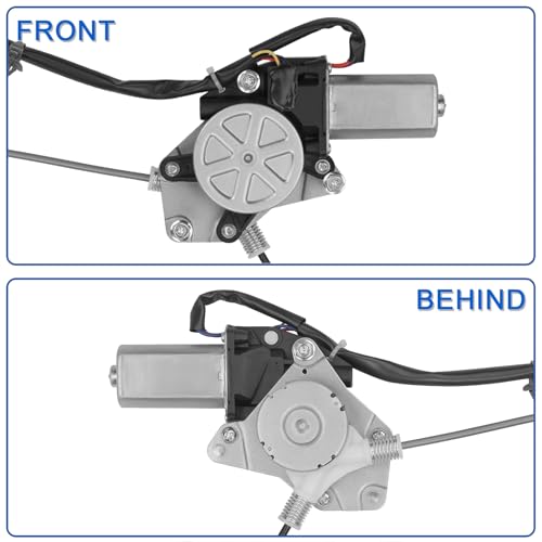 Obaee Window Regulator with Motor Front Right Passenger Side, OE 741-767 - size: Front Right Passenger Side