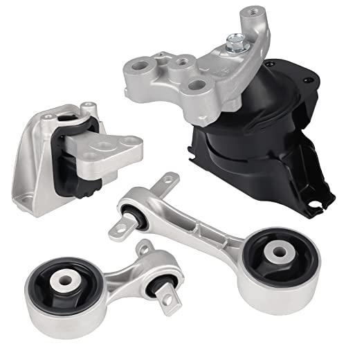 JDMON 4Pcs Engine Motor Mounts Transmission Mount Kit Replacement for 2006-2011 Honda Civic 1.8L Manual Trans Model Only Compatible with A4546, A4547, A4548, A4530 - size: 4PCS-Compatible with 2006-2011 Civic 1.8L Manual