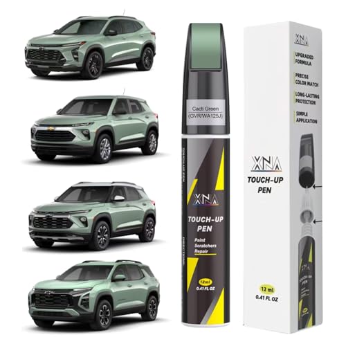 XNA Car Touch Up Paint (Cacti Green(GVR/WA125J)) for Chevrolet - color: Cacti Green(GVR/WA125J) for 2026 Equinox/2025 Equinox/2026 Trax/2025 Trax/2024 Trax/2026 Trailblazer/2025 Trailblazer/2024 Trailblazer