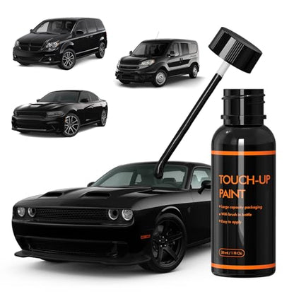 PX8/DX8 Black/Pitch Black Touch Up Paint for Dodge,Automotive Paint - color: PX8/DX8 Black/Pitch Black