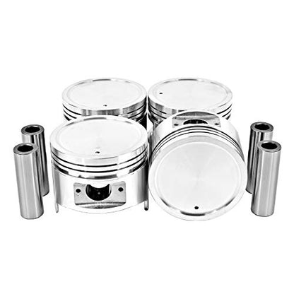 DNJ P305 Piston Set Standard for 1988-1992 Isuzu Amigo, Pickup, Rodeo 2.6L L4 8V SOHC 2559cc - size: 1. Standard (STD)