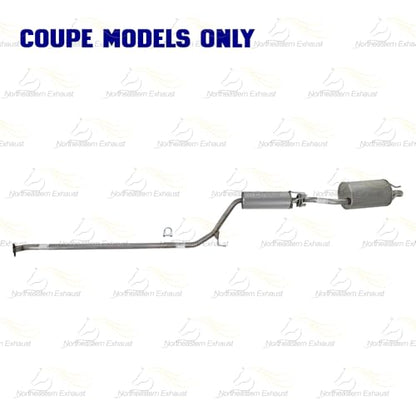 Exhaust Resonator Muffler for Honda Civic 2006-2011 1.8L 2-Door