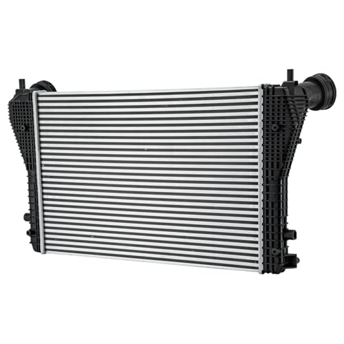Aluminum Core Turbo Intercooler for 2006-2016 Volkswagen Eos Intercooler GTI Jetta for 2006-2013 Audi A3 Quattro L4 2007 2008 2009 2010 2011 2012 2014 2015