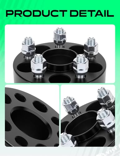 YHTAUTO 5x100 Hub Centric Wheel Spacers 1.5 Inch for Saab, Subaru, Toyota - size: 1.5 Inch Thickness, style: 2 PCS