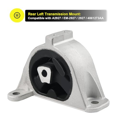 Engine Motor Transmission Mount Kit Replacement for Chrysler Town & Country - size: 4PCS-Compatible with OE#A2925 A2926 A2927 A2928