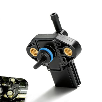 1PC Fuel Pressure Regulator Sensor, OEM 0261230093 Replacement for Fuel Injection System, Compatible with Ford F-150 Explorer Mustang, Lincoln Mercury Mazda (Black)