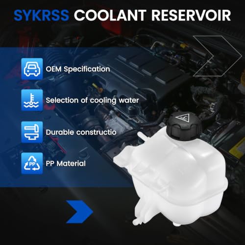 603-332 Coolant Tank for BMW/Mini Cooper 07-16 - color: White, size: 603-332