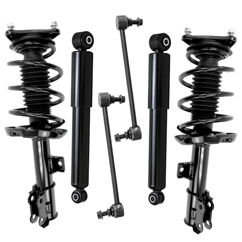 Detroit Axle - 6pc Struts Shocks Kit for Hyundai 2013-2017 Elantra GT - size: 6AQS54079/ strut shock sway kit