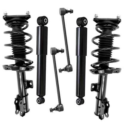 Detroit Axle - 6pc Struts Shocks Kit for Hyundai 2013-2017 Elantra GT - size: 6AQS54079/ strut shock sway kit