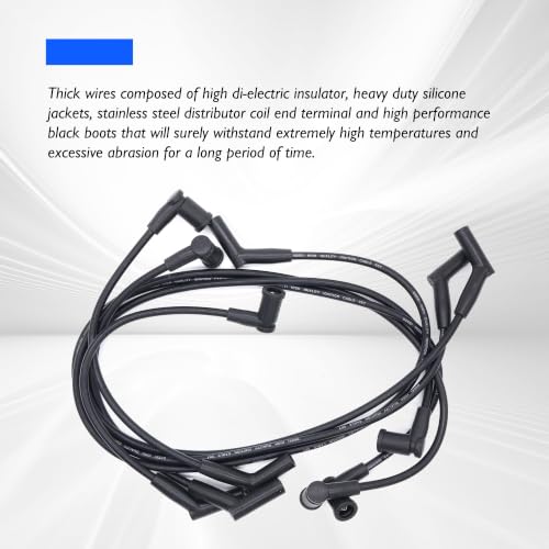 671-6108 Ignition Spark Plug Wires Set of 6 - style: 671-6108