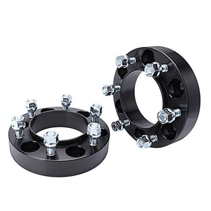 BRTEC 1.25" 6x5.5 Hubcentric Wheel Spacers Forged for Toyota Tacoma 4Runner - color: 1.25inch-2pcs