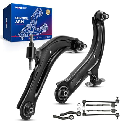 KAX 8pcs Suspension Kit for Nissan Sentra 2007-2012, High-Strength Steel - size: Nissan Sentra 2007-2012