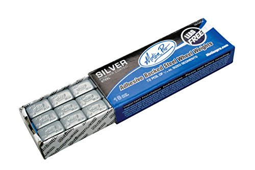 Motion Pro 08-0454 Silver Steel Wheel Weight - color: Silver