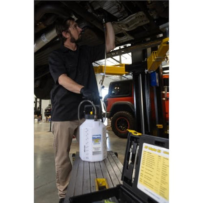 Mityvac MV6840 Hydraulic Brake and Clutch Pressure Bleeding System, Includes Seven (7) Master Cylinder Adapters, 1.2 Gallon Reservoir, Quick-Change Connections Pressure Relief Valve, Storage Case
