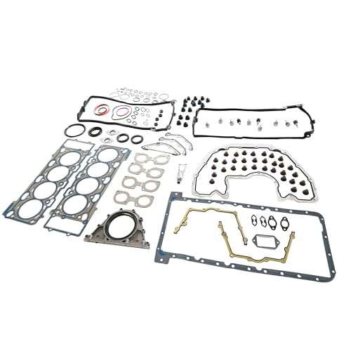 PartsFlow Engine Head Gasket Set fits for 2002 2003 2004 2005 2006 2007 2008 2009 2010 BMW E65 550i 545i 645Ci 745i 4.4L 4.8L V8 11127513195 11127518017 11127966204 OS32397 - color: 11127966204 OS32397