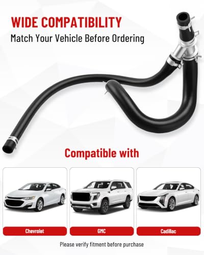 Heater Hose Assembly Compatible with Tahoe and Yukon 2007-2014