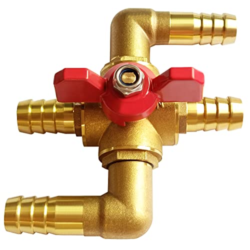 Uenede Solid Brass 5/8 Inch Heater Control Valve, 1PCS - size: 5/8"(16mm)