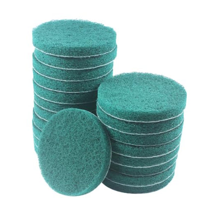 20 Pcs 5" Drill Brush Scrubber Scouring Pads (180#) - style: Green - 180#