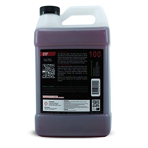 3D Grand Blast Engine Degreaser – Heavy Duty Biodegradable Cleaner for Engines, Wheels, Exhausts & More – Fast-Acting, Non-Staining – Made in USA – 1 Gallon - size: 128 Fl Oz (Pack of 1)