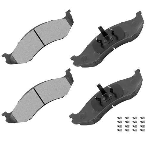 CCIYU D477 Front Ceramic Disc Brake Pads Kit - 4PCS - size: Front[D477]