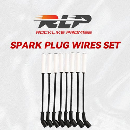 RLP 9059C Spark Plug Wires Set of 8 4.8L-6.2L V8 Compatible with Chevy GMC